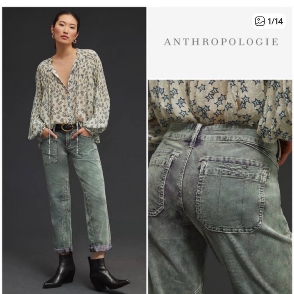 Anthropologie Pilcro The Wonderer Pants